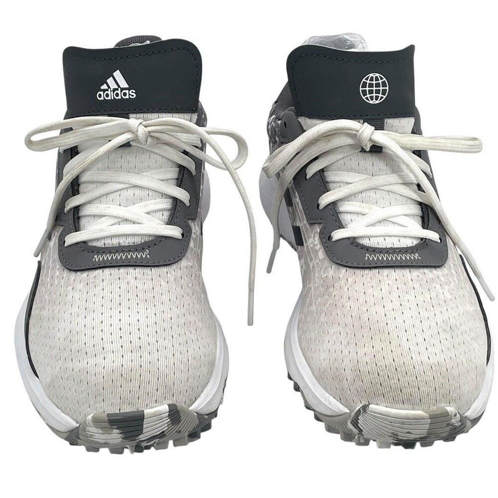 Adidas Tech Response SL 3.0 Golf Shoes Womens 5.5 White Gray Spikeless - Picture 3 of 7
